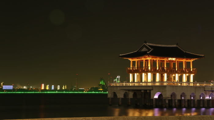 高清唯美城市夜景