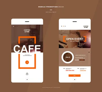 UI多页面包装展示手机APP交互界面样机长图概念PSD设计模板