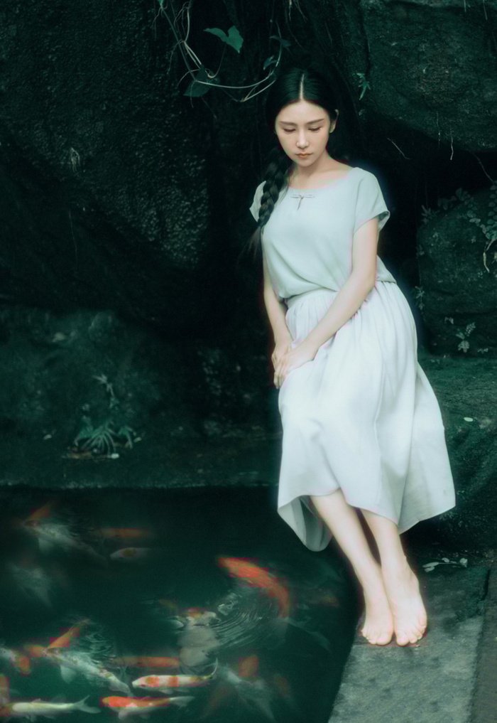 摄影图片人物美女模特照片