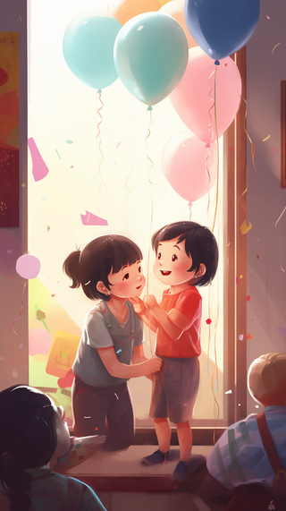 儿童 节日 快乐 热闹 开心