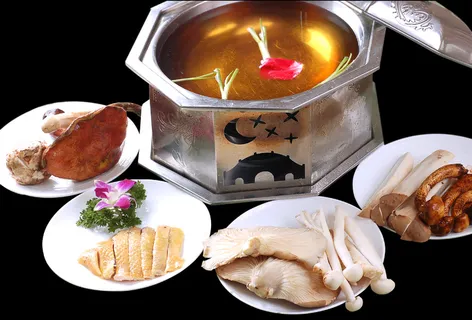 火锅麻辣烫锅底川菜汤-野菌汤锅