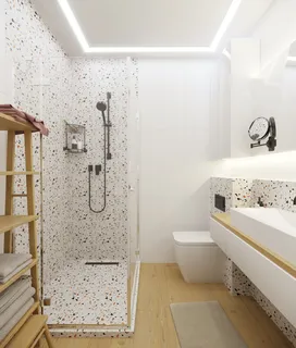 浴室现代简约风格特写场景近景(66)