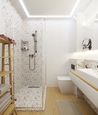 浴室现代简约风格特写场景近景(66)