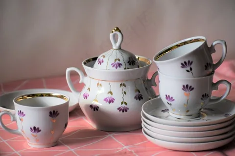 精美陶瓷茶具套图片 精美陶瓷茶具套图片