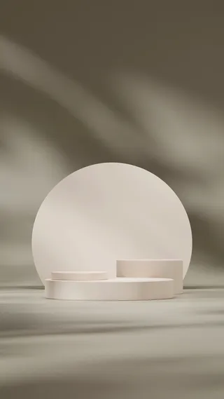 小清新电商c4d场景展台合层背景