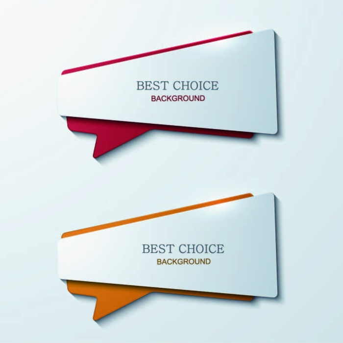 免抠标签矢量素材