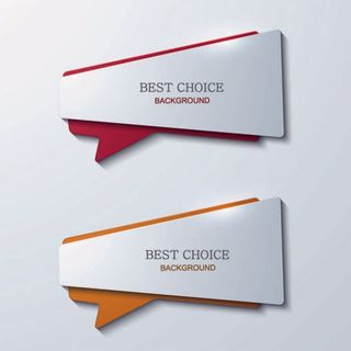 免抠标签矢量素材