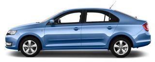 斯柯达明锐 PNG免抠