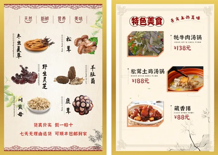 保健滋补品海报cdr矢量模版下载