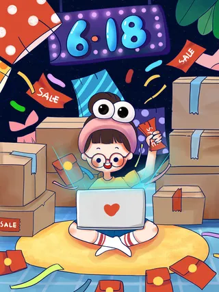 618年中狂欢促销