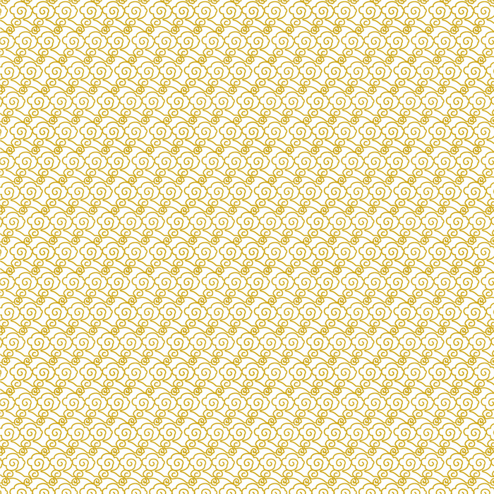 中国风复古中式祥云纹浪花纹背景海浪底纹理线纹PSD素材AI背景图案