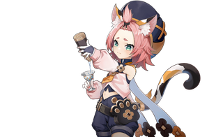 原神可爱迪奥娜半身图