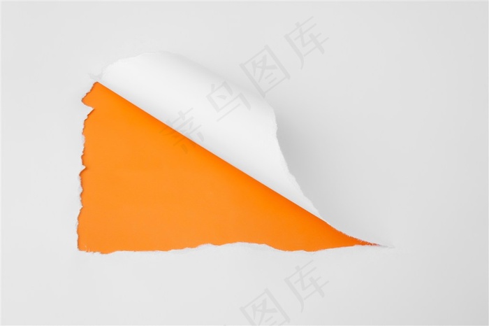 被撕开的白纸背景高清图片