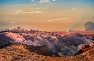 天空  云彩 云 雾气 雾 气体 景观 高清景观图 