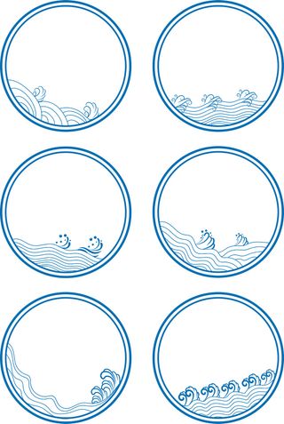 中国风中式古风国潮按钮装饰促销边框标题框对话框PSDAI设计素材