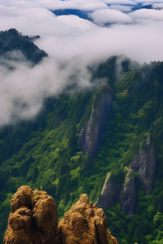 大自然风光山川风景摄影图
