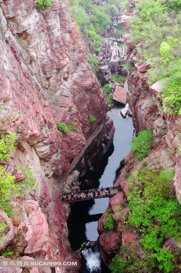 云台山景区风景图片