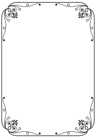 欧式复古线条边框花纹AI矢量LOGO角框花边分割线设计PSD卡片素材