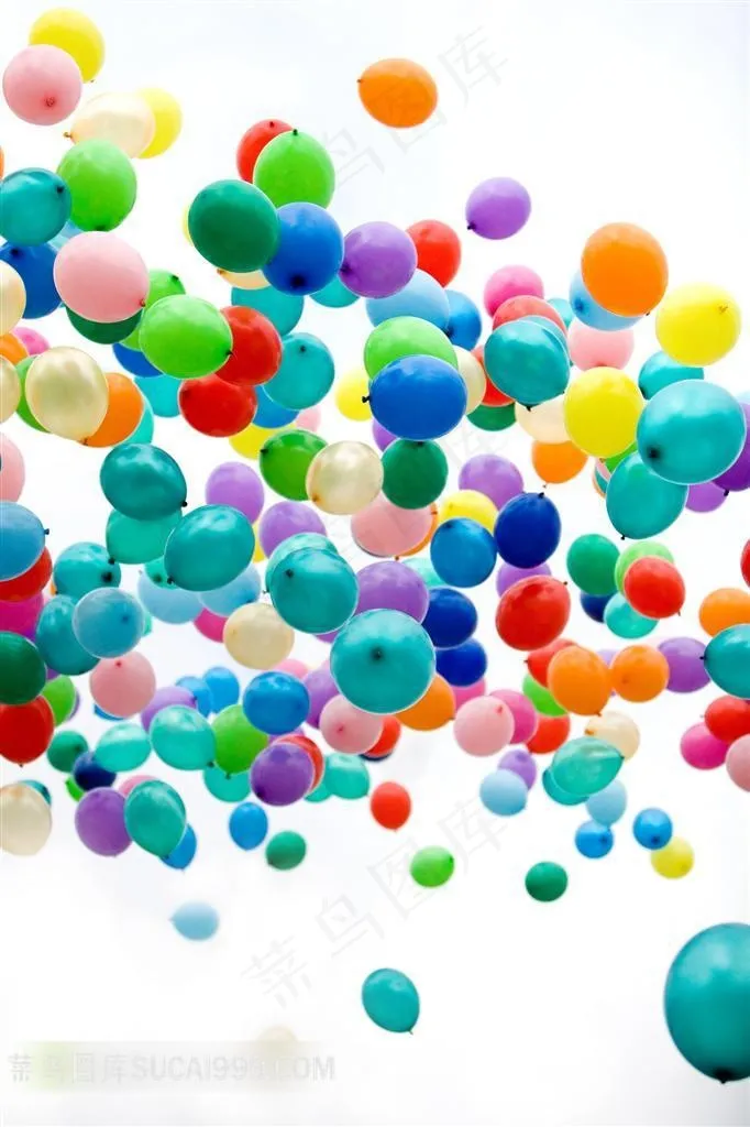 高清彩色气球图片素材