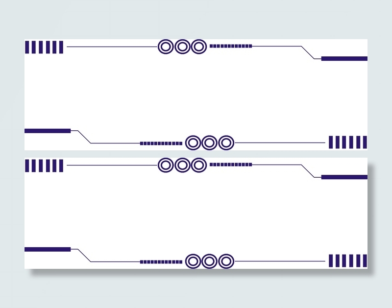 科技感线路元素