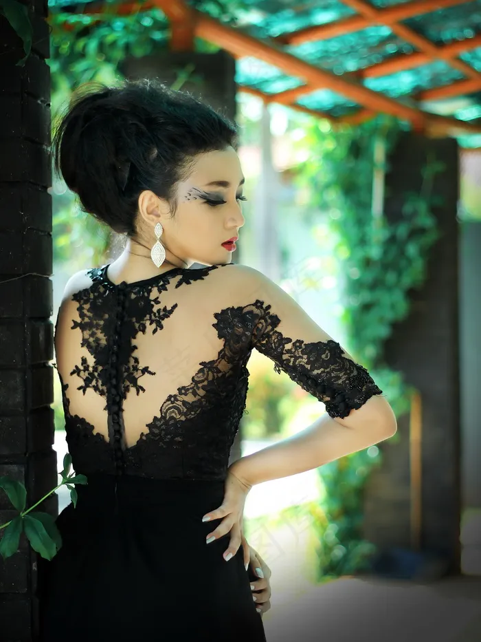美背写真图片