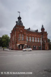 俄罗斯旅游弗拉基米尔小镇建筑景观