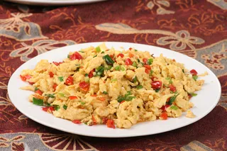 剁椒炒柴鸡蛋 (2)