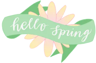 春季元素卡通主题谷雨