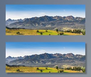 冬天自然背景风景