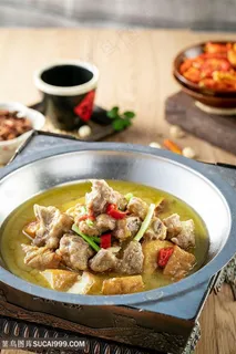 凌云豆腐焖排骨 凌云豆腐焖排骨