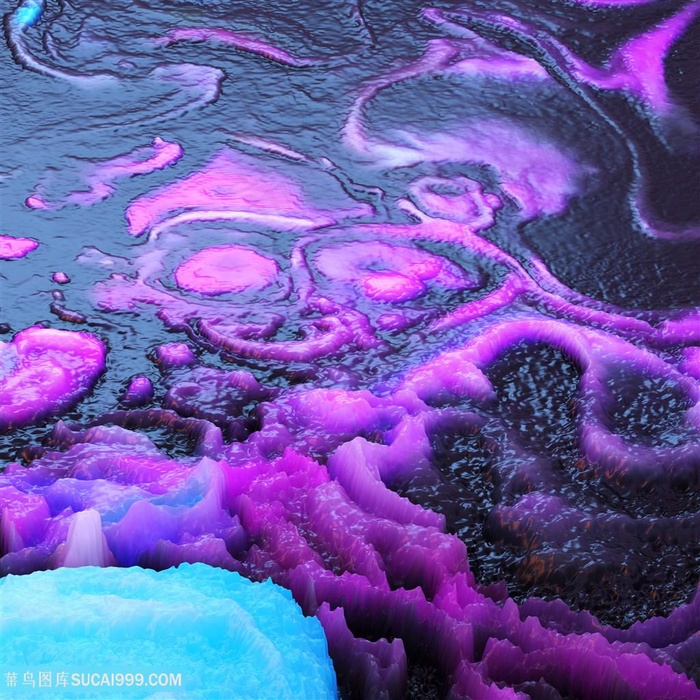 炫彩熔岩背景高清图片