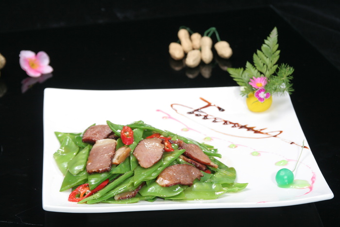 湘式腊肉荷兰豆