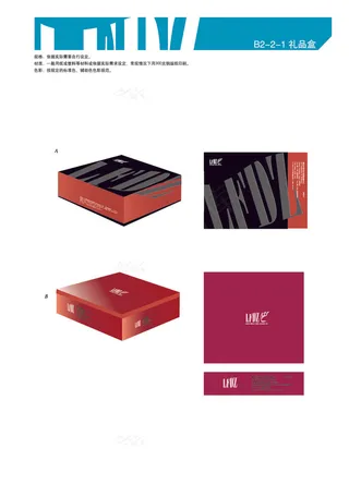 VI包装应用-礼品盒