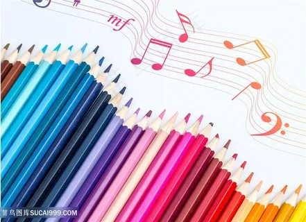 彩绘笔下跳动的音符