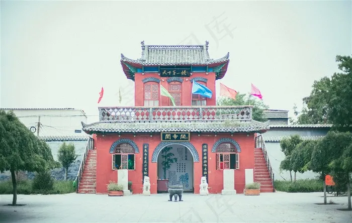 赵州桥公园的关帝阁