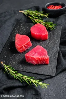 美食心形金枪鱼特写图海鲜图片 美食心形金枪鱼特写图海鲜图片