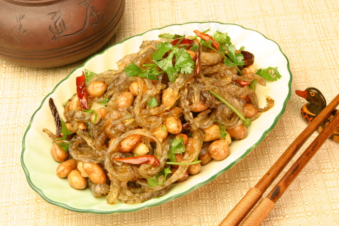 粤菜1241花仁鱼皮