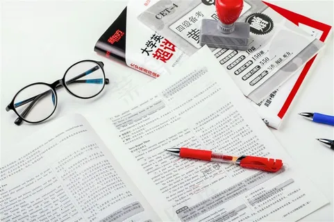 英文学习文具图片印章眼镜