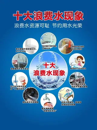 十大浪费水现象 节约用水