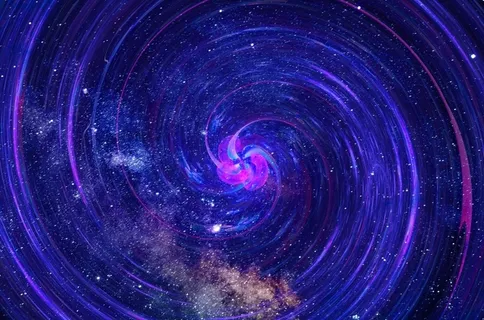 元宇宙世界天空风景背景墙