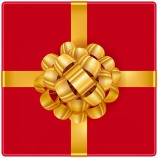 红色礼盒 PNG免抠