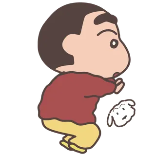 蜡笔小新可爱人物免扣素材