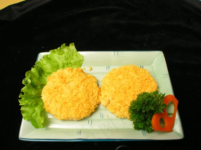  7炸虾饼  