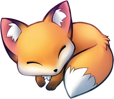 小狐狸卡通动物素材