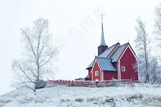 欧洲风格的小屋大图