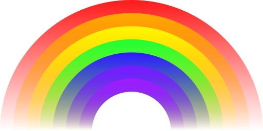 彩虹PNG图片免抠