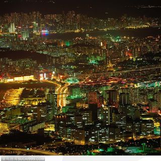 香港夜景-九龙区