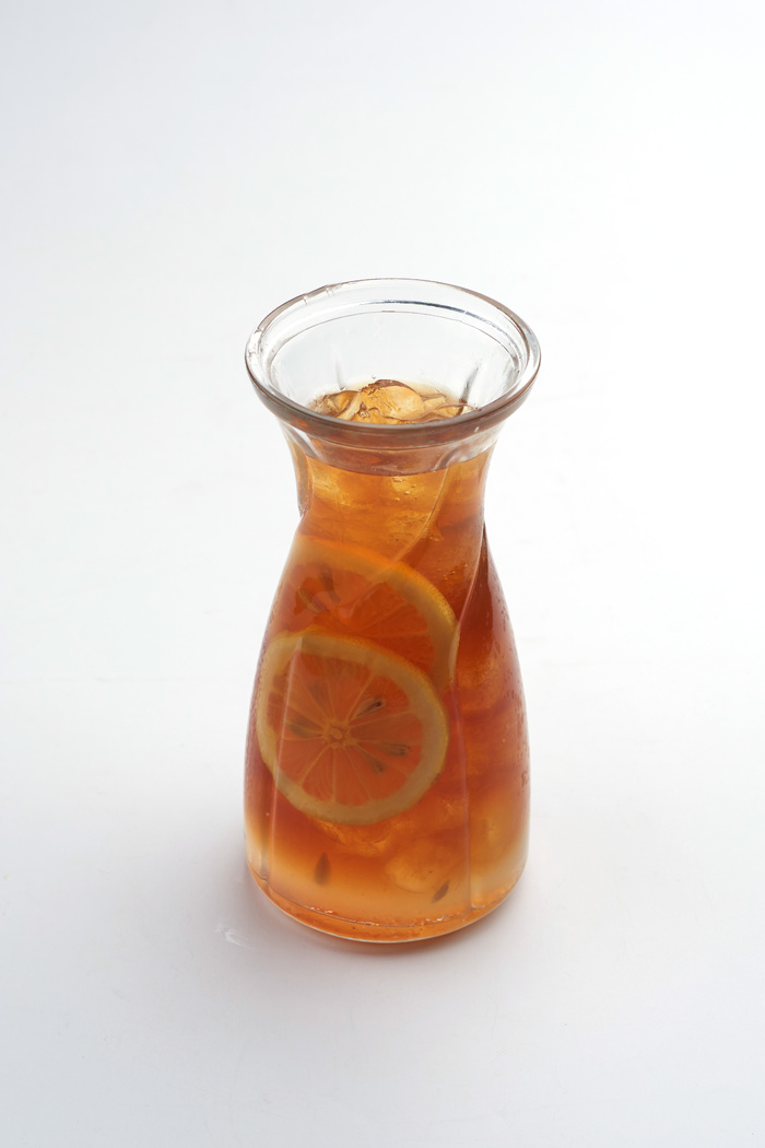 处暑解暑小清新柠檬茶饮