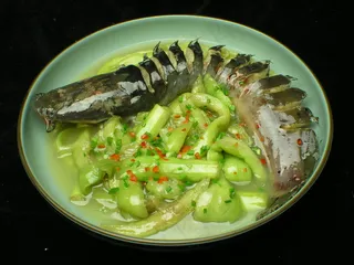 家常菜|美食|菜谱|菜单|0701鲶鱼炖茄子1