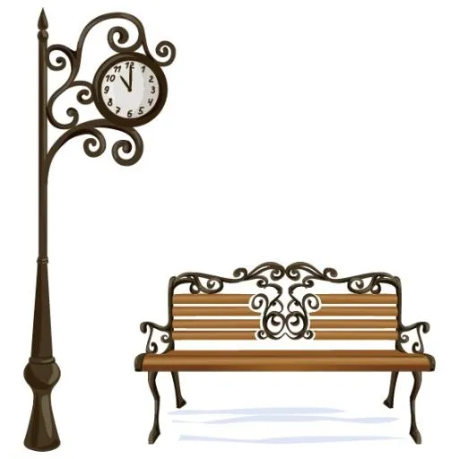 长凳家具 PNG免抠(568x568)